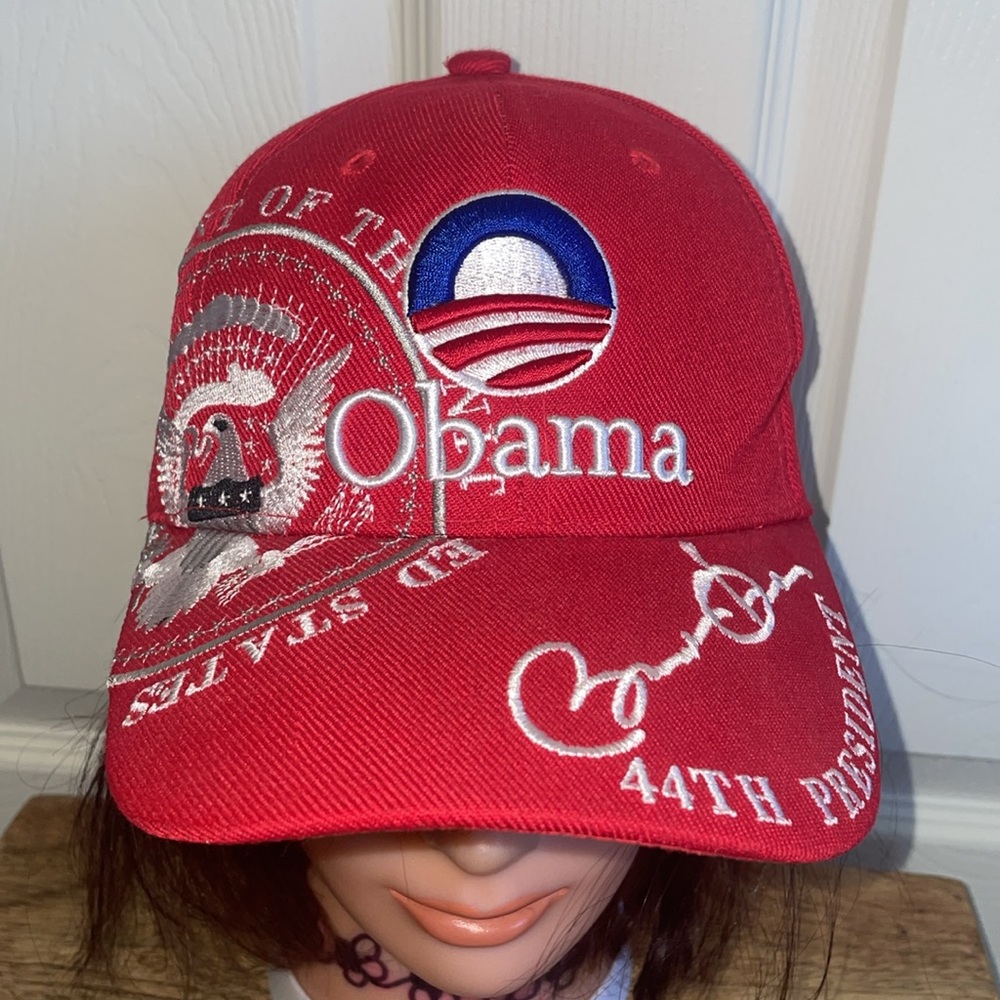 ❤️Obama 44 th President of the USA 🇺🇸 Ball Cap